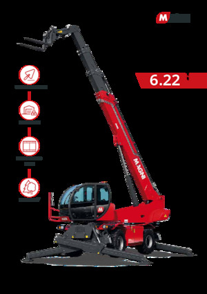 Chariot Élévateur avec châssis tounant MAGNI RTH 6.22