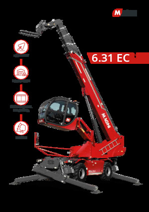 Chariot Élévateur avec châssis tounant MAGNI RTH 6.31 EC