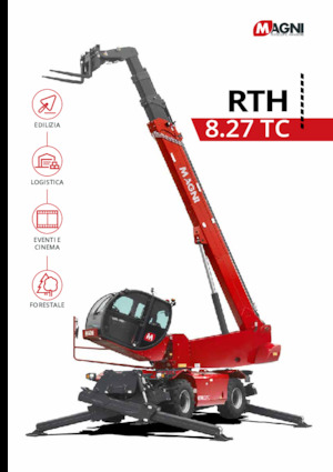 Chariot Élévateur avec châssis tounant MAGNI RTH 8.27 TC