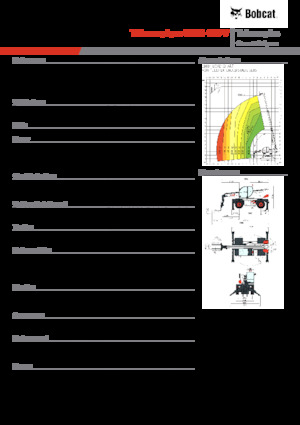 Chariot Élévateur avec châssis tounant Bobcat TR50.180