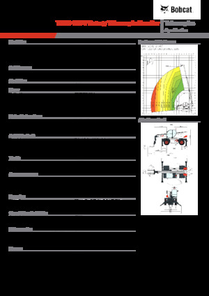 Chariot Élévateur avec châssis tounant Bobcat TR50.180