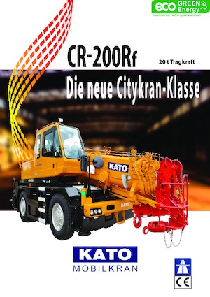 Grues tous-terrains Kato CR 200 Rf