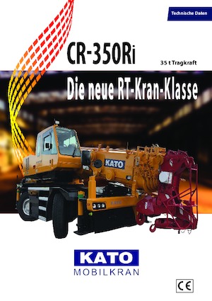 Grues tous-terrains Kato CR 350 Ri