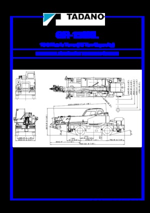 Grues tous-terrains Tadano GR-150XL-3