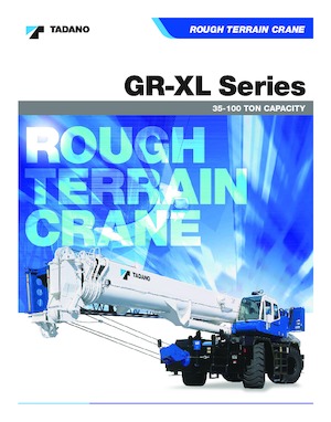 Grues tous-terrains Tadano GR-1000XL