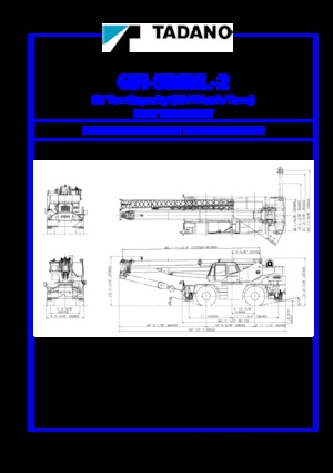Grues tous-terrains Tadano GR-500XL