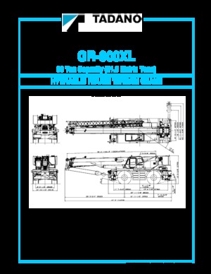 Grues tous-terrains Tadano GR-900XL