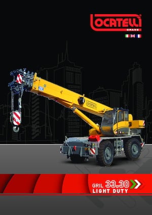 Grues tous-terrains Locatelli GRIL 33.30