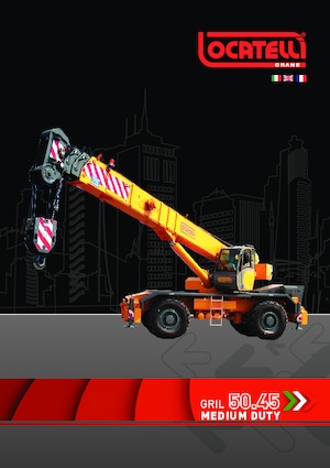 Grues tous-terrains Locatelli GRIL 50.45