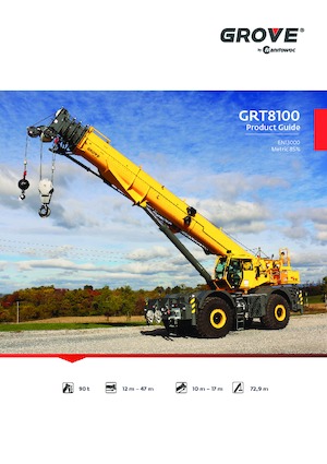 Grues tous-terrains Grove GRT8100