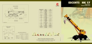 Grues tous-terrains Escorts HK 17