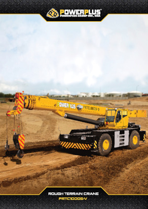 Grues tous-terrains PowerPlus PRTC1000S-V
