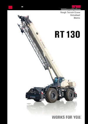 Grues tous-terrains TEREX CRANES RT 130