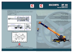 Grues tous-terrains Escorts RT-40