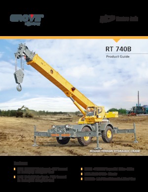 Grues tous-terrains Til RT 740B