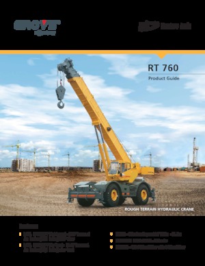 Grues tous-terrains Til RT 760