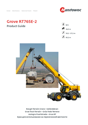 Grues tous-terrains Grove RT765E-2