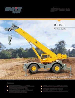 Grues tous-terrains Til RT 880