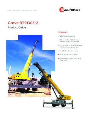 Grues tous-terrains Grove RT9130E-2