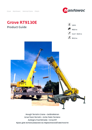 Grues tous-terrains Grove RT 9130 E (4x4x4)