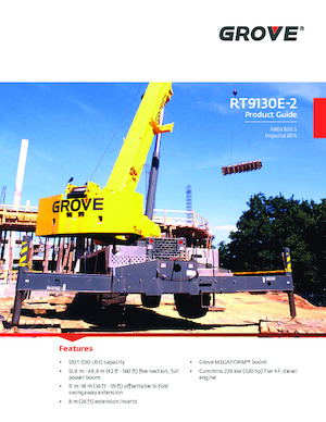Grues tous-terrains Grove RT9130E-2