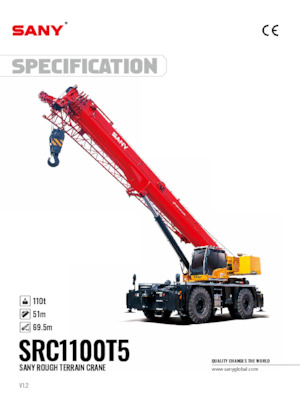 Grues tous-terrains Sany SRC1100T5