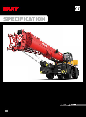 Grues tous-terrains Sany SRC1200T