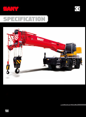 Grues tous-terrains Sany SRC500T