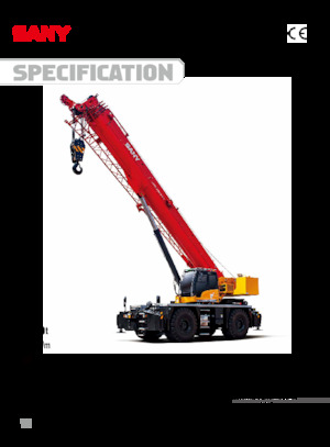 Grues tous-terrains Sany SRC900T