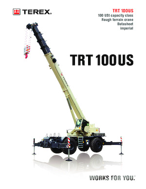 Grues tous-terrains TEREX CRANES TRT 100US
