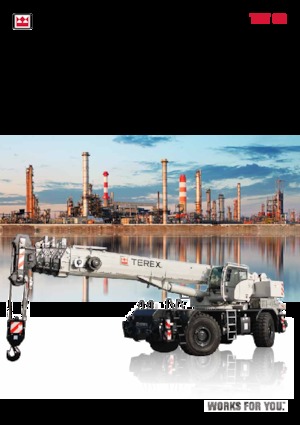 Grues tous-terrains TEREX CRANES TRT 80