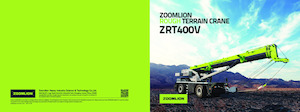 Grues tous-terrains Zoomlion ZRT400V