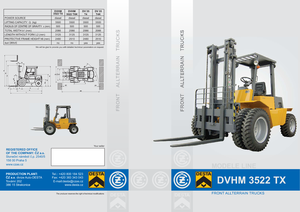 Chariots élévateurs tout terrain Desta DVHM 3522 TX