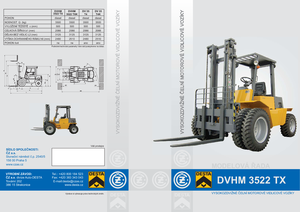 Chariots élévateurs tout terrain Desta DVHM 3522 TX