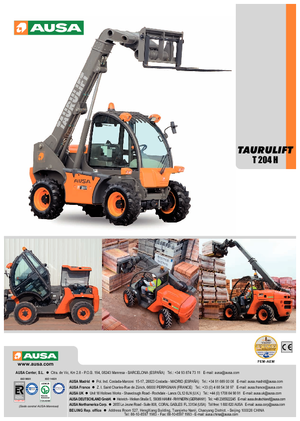 Chariots élévateurs tout terrain Ausa T 204 H X4