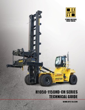 Chariots élévateurs tout terrain Hyster H1050HD