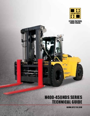Chariots élévateurs tout terrain Hyster H400HD