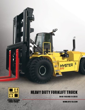 Chariots élévateurs tout terrain Hyster H970HD