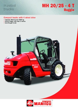 Chariots élévateurs tout terrain Manitou MH 20-4 T Buggie