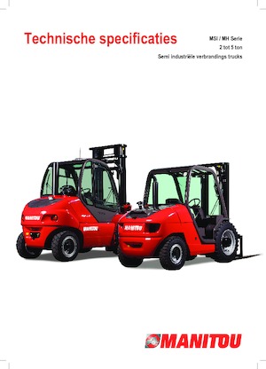 Chariots élévateurs tout terrain Manitou MSI 30 T
