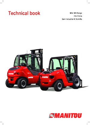 Chariots élévateurs tout terrain Manitou MSI 30 T Buggie