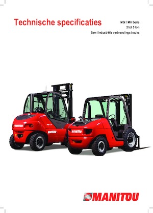 Chariots élévateurs tout terrain Manitou MSI 30 T Buggie