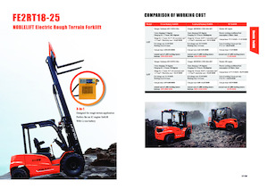 Chariots élévateurs tout terrain Noblelift FE2RT25-Pb