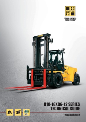 Chariots élévateurs tout terrain Hyster H16XD6