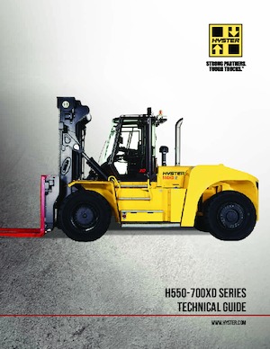 Chariots élévateurs tout terrain Hyster H650XD36