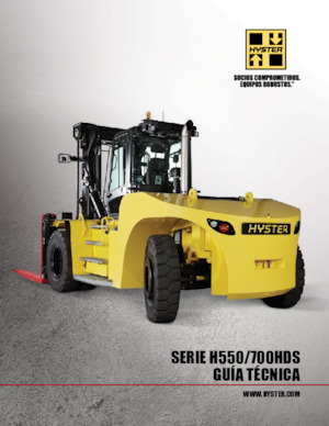 Chariots élévateurs tout terrain Hyster H550HDS