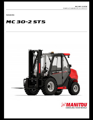 Chariots élévateurs tout terrain Manitou MC 30-2