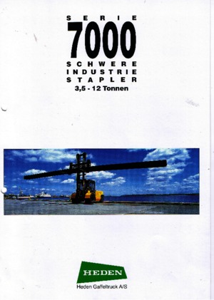 Chariots élévateurs tout terrain Heden 7670