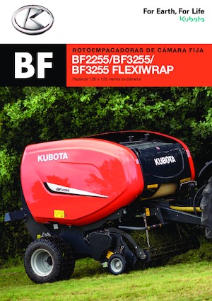 Presses à balles rondes Kubota BF2255 SC 14