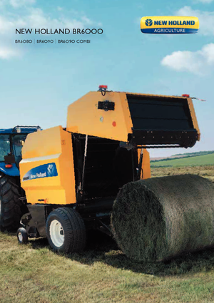 Presses à balles rondes New Holland BR6090